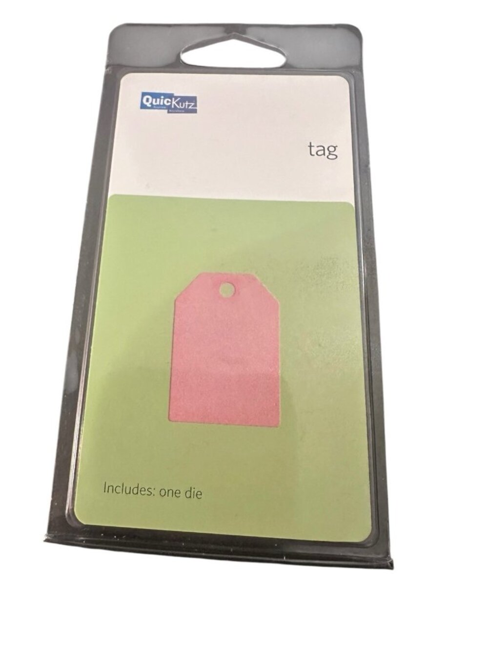 Quickutz 2x2 Cutting Die Tag RS-0168 New Rectangle Paper Crafts Scrapbooking